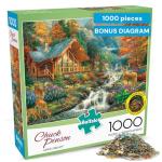 Buffalo Games - Alpine Serenity - 1000 Piece Jigsaw Puzzle with Hidden Images