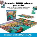 Buffalo Games - Image World - Sights of Venice - 1000 Piece Jigsaw Puzzle for Adults -Challenging Puzzle Perfect for Game Nights - Finished Size is 26.75 x 19.75