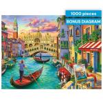Buffalo Games - Image World - Sights of Venice - 1000 Piece Jigsaw Puzzle for Adults -Challenging Puzzle Perfect for Game Nights - Finished Size is 26.75 x 19.75