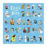 Galison Dogs with Jobs Puzzle, 500 Pieces, 20” x 20” – Jigsaw Puzzle Featuring an Amusing Illustration of Dogs – Thick, Sturdy Pieces, Challenging Family Activity, Great Gift Idea