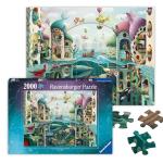 Ravensburger If Fish Could Walk 2000 Piece Jigsaw Puzzle - Unique Artisan Design | Softclick Technology Engaging Family Activity | Climate Pledge Friendly