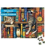 Buffalo Games - Charles Wysocki - Frederick the Literate - 750 Piece Jigsaw Puzzle Multicolor, 24"L X 18"W