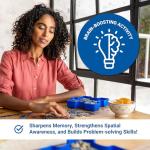 Ravensburger Radiating Rainbow Mandalas Puzzle - Engaging 2000 Piece Jigsaw | Unique Stone Artwork | Perfect Interlocking Fit | Ideal for Relaxation | FSC Certified