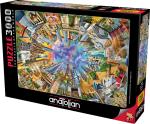 Anatolian Puzzle - 360 World, 3000 Piece Jigsaw Puzzle, #4916