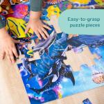 Melissa & Doug Underwater Ocean Floor Puzzle, 48 pc Jumbo Jigsaw Puzzle, Educational Screen Free Activity for Toddler, Preschoolers and Kids Ages 3+ (2 x 3 Feet) - FSC Certified