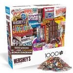 Buffalo Games - Hershey - Hershey's Sweet Collage - 1000 Piece Jigsaw Puzzle for Adults -Challenging Puzzle Perfect for Game Nights - Finished Size is 26.75 x 19.75