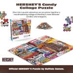 Buffalo Games - Hershey - Hershey's Sweet Collage - 1000 Piece Jigsaw Puzzle for Adults -Challenging Puzzle Perfect for Game Nights - Finished Size is 26.75 x 19.75