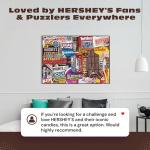 Buffalo Games - Hershey - Hershey's Sweet Collage - 1000 Piece Jigsaw Puzzle for Adults -Challenging Puzzle Perfect for Game Nights - Finished Size is 26.75 x 19.75