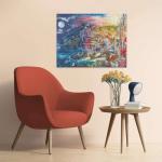 Ravensburger - Cinque Terre - 2000 Piece Jigsaw Puzzle - Featuring The Stunning Seaside Town in Italy - Beautiful, Vibrant Image - Frameable - Premium Quality - Puzzles for Adults