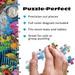 Buffalo Games - Country Life - Songbirds on The Farm - 500 Piece Jigsaw Puzzle