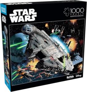 Buffalo Games - Star Wars - Punch It! - 1000 Piece Jigsaw Puzzle for Adults -Challenging Puzzle Perfect for Game Nights - Finished Size is 26.75 x 19.75