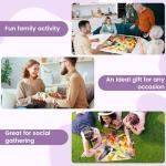 VOLUVOLU 500 Piece Puzzle for Adults, Jigsaw Puzzle,Flower Hummingbird Jigsaw Puzzles 500 Pieces Birthday Party for Family Kids and Adults Funny Puzzle for Adults