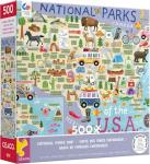 Ceaco - National Parks Map - 500 Piece Jigsaw Puzzle
