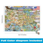 Buffalo Games - Carrie Wagner - Colorful Country - 1000 Piece Jigsaw Puzzle for Adults -Challenging Puzzle Perfect for Game Nights - Finished Size is 26.75 x 19.75