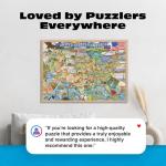 Buffalo Games - Carrie Wagner - Colorful Country - 1000 Piece Jigsaw Puzzle for Adults -Challenging Puzzle Perfect for Game Nights - Finished Size is 26.75 x 19.75