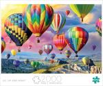 Buffalo Games - Up, Up and Away - 2000 Piece Jigsaw Puzzle for Adults -Challenging Puzzle Perfect for Game Nights - Finished Size is 38.50 x 26.50