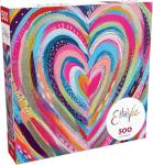 Buffalo Games - Ettavee - Bright Heart - 500 Piece Jigsaw Puzzle for Adults -Challenging Puzzle Perfect for Game Nights - Finished Size is 21.25 x 15.00