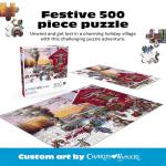 Buffalo Games - Charles Wysocki - Whistle Stop Christmas - 500 Piece Jigsaw Puzzle For Adults -Challenging Puzzle Perfect for Game Nights - Finished Size is 21.25 x 15.00