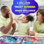 QUOKKA Puzzles for Kids Ages 4-6 - 4 x 60 Puzzles for Toddlers 5-8 - Educational Search & Find Toy for 8-10 yo for Learning Forest Polar, USA National Park Animals & City Life