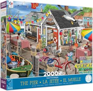 Ceaco - Tracy Flickinger - The Pier - 2000 Piece Jigsaw Puzzle