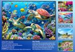 500 Piece Jigsaw Puzzle for Adults -Sea Turtle Jigsaw Puzzles 500 Pieces Puzzles for Adults-The Underwater World Finished Size 19.3" x 13.7"