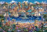Buffalo Games - Eric Dowdle - Dowdle World Pieces - 2000 Piece Jigsaw Puzzle for Adults Challenging Puzzle Perfect for Game Nights - Finished Size is 38.50 x 26.50