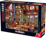 Anatolian Puzzle -Wilderness Cabin 4000 Piece Jigsaw Puzzle # 5209