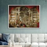 Anatolian Puzzle - Gallery with Views of Modern Rome, 4000 Piece Jigsaw Puzzle, #5204