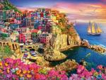 Buffalo Games - Eduard - La Bella Vita - 1500 Piece Jigsaw Puzzle for Adults -Challenging Puzzle Perfect for Game Nights - Finished Size is 38.50 x 26.50