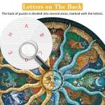 XWFXZRO Zodiac Horoscope Puzzles for Adults 1000 Pieces Challenging Puzzle Perfect for Game Nights 1000 Piece Jigsaw Puzzles for Kids, Family, Friends and Lovers, Finished Size 26.7" x 26.7"