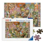 Ravensburger Garden of Sun Signs Puzzle - 3000-Piece Zodiac-Themed Jigsaw | Handcrafted Precision | Durable Blueboard | Perfect Interlocking Fit | FSC-Certified