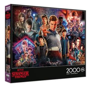 Buffalo Games - 2000 Piece Puzzle - Stranger Things Season Collage