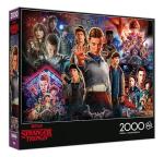 Buffalo Games - 2000 Piece Puzzle - Stranger Things Season Collage
