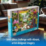Wonder Forge Tropical Retreat 1000 Piece Jigsaw Puzzle for Adults | Unique, Perfectly-Fitting Pieces | Fun, Vibrant Imagery | Amazon Exclusive
