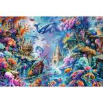 Trefl Underwater World 1500 Piece Jigsaw Puzzle Red 33"x23" Print, DIY Puzzle, Creative Fun, Classic Puzzle for Adults and Children from 14 Years Old