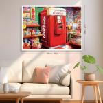 JJYHULK 2000 Piece Puzzle for Adults, Puzzles for Adults 2000 Pieces, Vintage Snack Shop Jigsaw Puzzles, Family Fun Puzzle Perfect for Game Nights, 39" X 28"