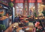 Ravensburger - Cozy Boho Studio - 500 Piece Large Format Jigsaw Puzzle - Charming Studio with a View - Bright, Homey Imagery - Frameable - Premium Quality - Puzzles for Adults