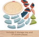 Fisher-Price Wood Preschool Toy Jigsaw Puzzle, Tiny Garden Lady Bug 18-Piece Wooden Activity for Fine Motor Play Kids Ages 3+ Years (Amazon Exclusive)