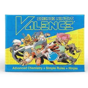 Science Ninjas: Valence Card Game - Exploring Chemical Reactions!