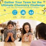 Science Ninjas: Valence Card Game - Exploring Chemical Reactions!