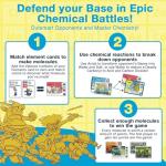 Science Ninjas: Valence Card Game - Exploring Chemical Reactions!