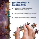 Buffalo Games – Thomas Kinkade Disney’s Robin Hood 1000 Piece Jigsaw Puzzle for Adults with Full-Color Reference Poster