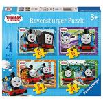 Ravensburger Thomas & Friends Jigsaw Puzzles for Kids Age 3 Years Up - 4 in a Box (12, 16, 20, 24 Pieces) - Educational Toys for Toddlers