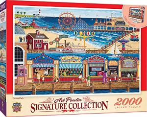 MasterPieces 2000 Piece Jigsaw Puzzle for Adults, Family, or Youth - Ocean Park - 39"x27"