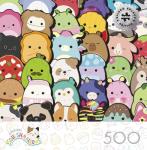 Buffalo Games – Squishmallows - 500 Piece Silver Select Jigsaw Puzzle - Colorful Puzzles for Adults – Precision-Cut Pieces, Beautiful Artwork, and Hours of Relaxing Fun