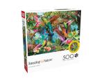 Buffalo Games - Hummingbird Garden - 500 Piece Jigsaw Puzzle with Hidden Images, Green