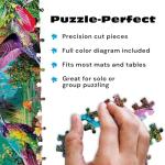 Buffalo Games - Hummingbird Garden - 500 Piece Jigsaw Puzzle with Hidden Images, Green