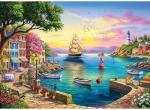 Anatolian Puzzle -Blue Lighthouse 3000 Piece Jigsaw Puzzle # 4936