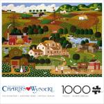 Buffalo Games - Charles Wysocki - Old Homestead - 1000 Piece Puzzle - Challenging Puzzle Perfect for Game Nights - Finished Size is 26.75 x 19.75