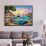 Anatolian Puzzle -Blue Lighthouse 3000 Piece Jigsaw Puzzle # 4936